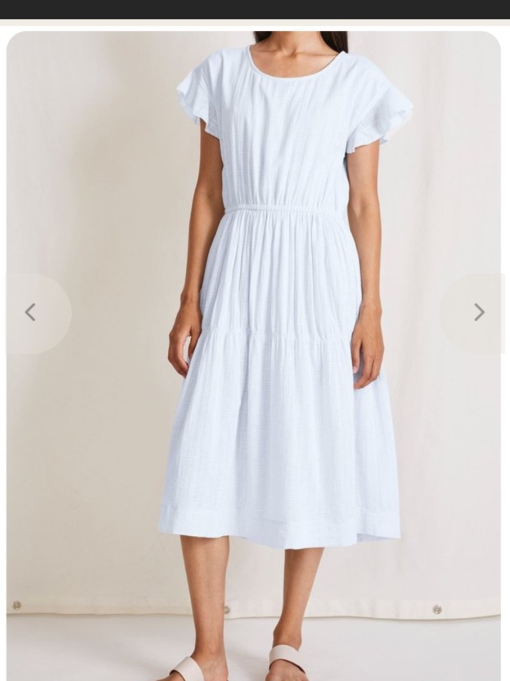 Apiece Apart Pale Blue Puntarena Dress XS